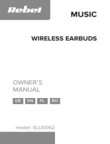Rebel SLU0062 Wireless Earbuds Bedienungsanleitung