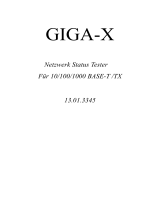 HOBBES GIGA-X Netzwerk Status Tester Benutzerhandbuch