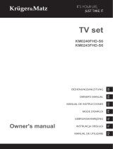 Kruger Matz FHD Smart TV Bedienungsanleitung