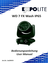 Expolite WD 7 FX Bedienungsanleitung