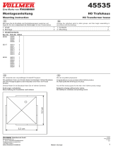 Vollmer 45535 Bedienungsanleitung