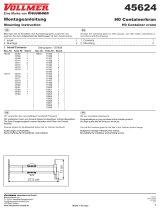 Vollmer 45624 Bedienungsanleitung