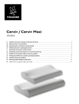 Thuasne Cervi+ morphology memory foam pillow Bedienungsanleitung