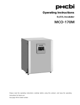 Phcbi MCO-170M Bedienungsanleitung