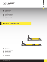 Plymovent NEC extension crane Benutzerhandbuch