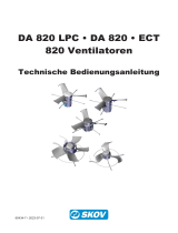 Skov DA 820 LPC/DA 820/ECT 820/DCT 820 fans Technical User Guide