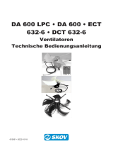 Skov DA 600 LPC - DA 600 - ECT 632-6 - DCT 632-6 fans Technical User Guide