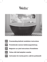 Wellis Flavia bathtub Benutzerhandbuch