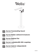 Wellis Aurum freestanding faucet Benutzerhandbuch