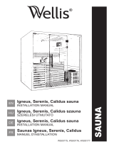Wellis Calidus finnish sauna Benutzerhandbuch