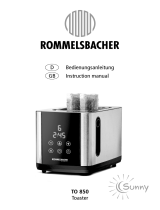 Rommelsbacher TO 850 Benutzerhandbuch