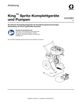 Graco 3A5496K, Handbuch, King Komplettspritzgeräte Wandhalterungssysteme, Anleitung, Deutsch Bedienungsanleitung