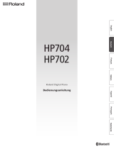 Roland HP704 Bedienungsanleitung