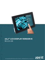 Joy-it 10.1" LCD Display Version B Benutzerhandbuch