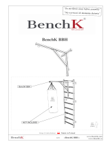 BenchK Boxsack Halterung "BBHB" für Sprossenwände Bedienungsanleitung