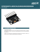 Joy-it Motion sensor MPU6050 (Gyroscope) Benutzerhandbuch