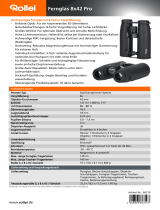 Rollei Binoculars 8x42 Pro Product Sheet