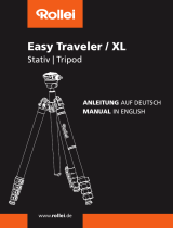 Rollei Easy Traveler carbon tripod Operation Instuctions