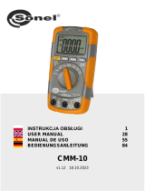Sonel CMM-10 Benutzerhandbuch