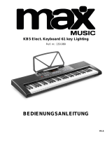 MaxMusic KB5 Electronic Keyboard Bedienungsanleitung