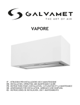 Galvamet Vapore 60-A INOX Built-in Hood Installationsanleitung