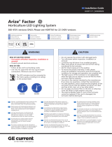 GE current HORT171 Installationsanleitung