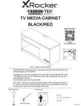 XRocker TV Media Cabinet Benutzerhandbuch