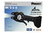 Panduit CT-2300/ST BlackFin Battery Powered Crimping Tool Benutzerhandbuch