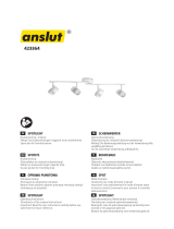 Anslut 423364 Spotlight Benutzerhandbuch