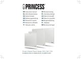 Princess 350 540 700 Smart Infrared Panel Heater Benutzerhandbuch