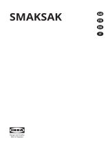 IKEA SMAKSAK Benutzerhandbuch