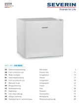 SEVERIN GB 8882 mini vertical Freezer box Benutzerhandbuch