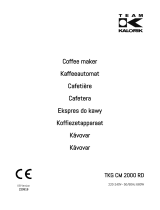 KALORIK TKG CM 2000 RD Benutzerhandbuch