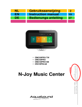 AquaSound EMC50PRO-TW N-Joy Music Center Benutzerhandbuch