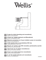 Wellis Plastic Flexible Drain S Pipe for Toilet Benutzerhandbuch
