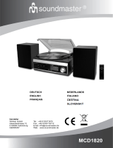Soundmaster MCD1820 Benutzerhandbuch