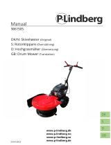 P-Lindberg 9061505 Drum Mower Benutzerhandbuch