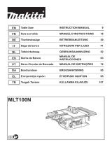 Makita MLT100N Table Saw Benutzerhandbuch
