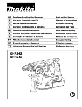 Makita DHR242 Cordless Combination Hammer Benutzerhandbuch