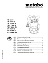 Metabo PS 18000 SN Benutzerhandbuch