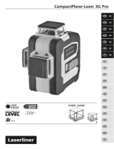 Laserliner CompactPlane-Laser 3G Pro Benutzerhandbuch