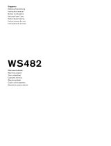 Gaggenau WS482 Benutzerhandbuch