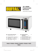 Buffalo FB862 25L 1000W Programmable Microwave Benutzerhandbuch