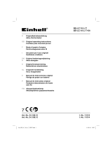 EINHELL GE-LC 18 Li T Benutzerhandbuch