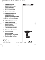 EINHELL RT-CD 14 4 Benutzerhandbuch