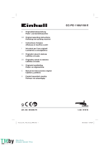 EINHELL CC-PO 1100-150 E Benutzerhandbuch