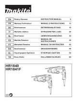 Makita HR1840 Rotary Hammer Benutzerhandbuch