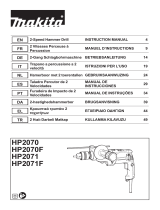 Makita HP2070 2-Speed Hammer Drill Benutzerhandbuch