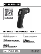 Parkside PTIA 1 Digital Laser Infrared Thermometer Benutzerhandbuch
