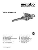 Metabo MS 36-18 LTX BL 40 Benutzerhandbuch